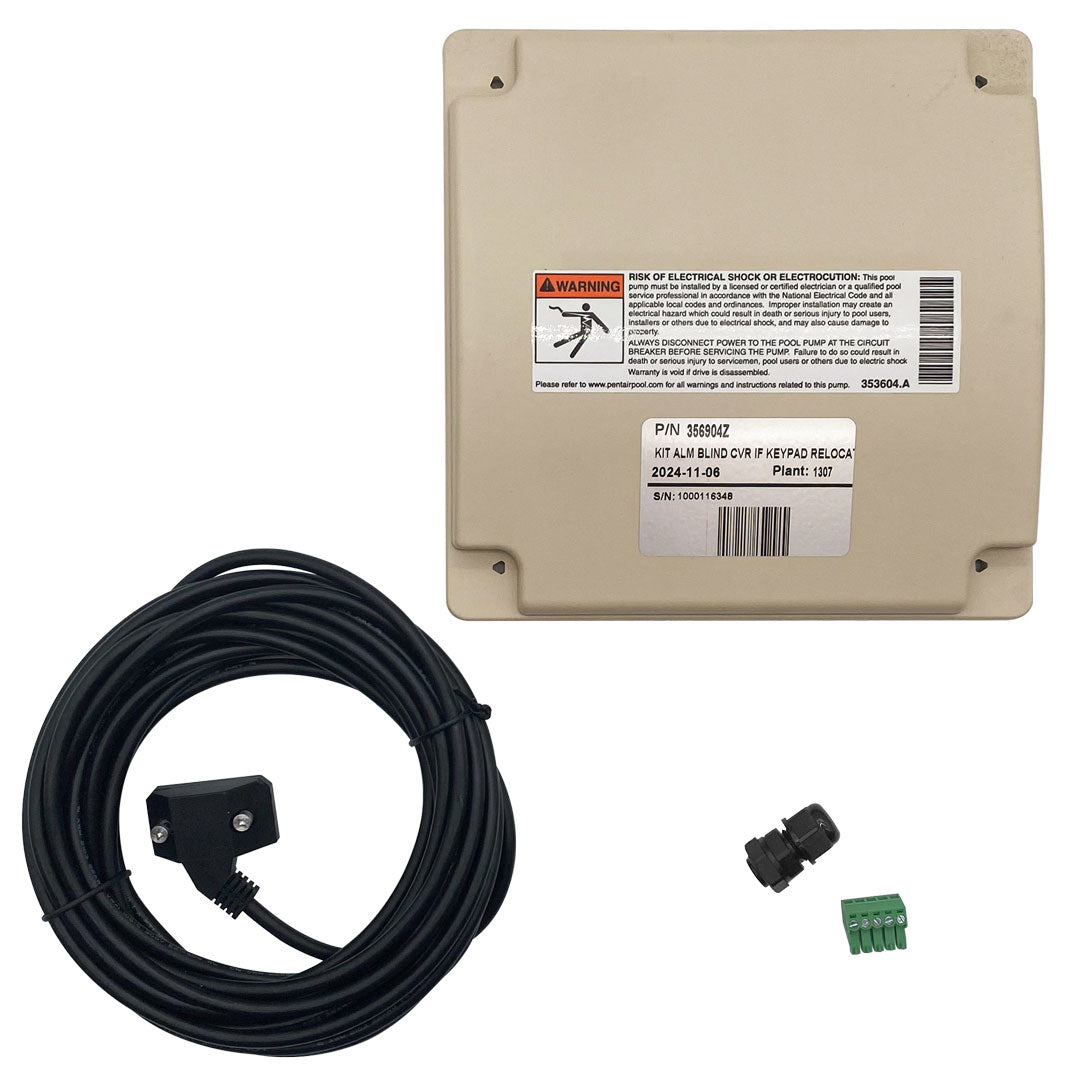 Pentair 356904Z IntelliFlo Keypad Relocation / Wall Mount Kit â€“ Intelliflo Vs Svrs After June 2016