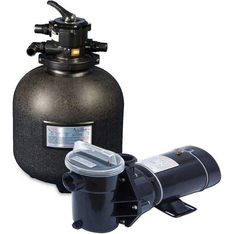 19" HIGH PERFORMANCE FILTER COMBO - WITH 1-1/2 HP PUMP
