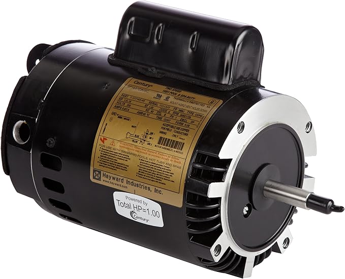Hayward Super Pump 1HP Motor, Threaded Shaft, 2-Speed - Superpump Sp2600X Pump Parts And Accessories || SPX1607Z2MS