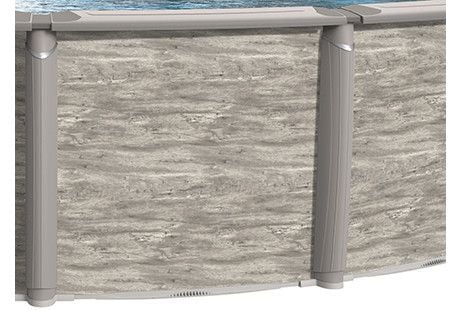 Azor / Canvas Wall Oval Pool kit 54"