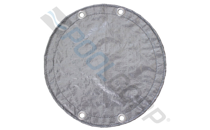 33Ft Silver Black Round Soild Winter Pool Cover