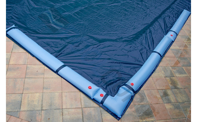 16X24 Aboveground  Rectangle Blue/Black Cover
