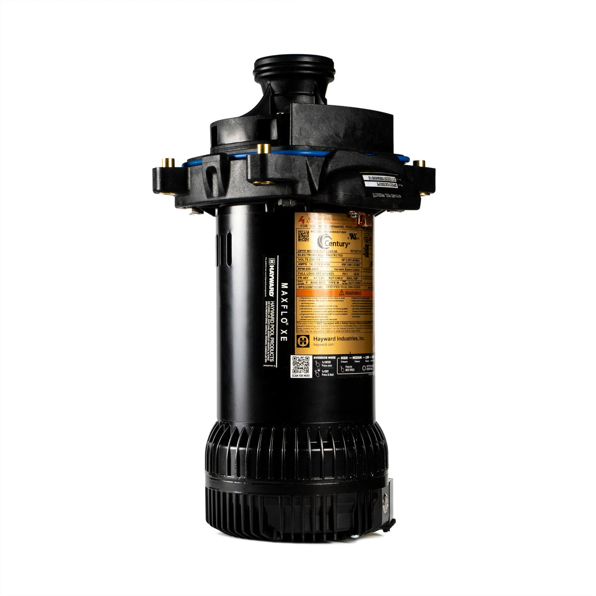 Hayward MaxFlo XE Pump 2.25HP Power End - Maxflo Xe Pump Parts And Accessories || SPX2315X20XEPE