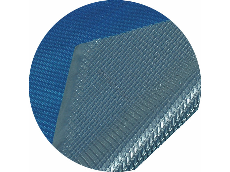 Midwest Canvas Space Age Solar Cover, 33' Round for Above Ground Pool, BLUE/SILVER 33RD 5YR
