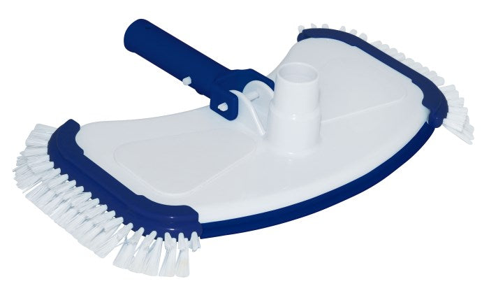 LARGE WEIGHTED VACUUM HEAD WITH SIDE BRUSHES