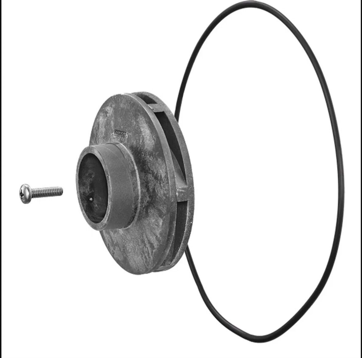 Jandy R0807200 VS PlusHP\ePump 2.7 HP VS Pump Impeller w/Screw, Backplate O-Ring â€“ Plushp Phpf Phpm Parts And Accessories