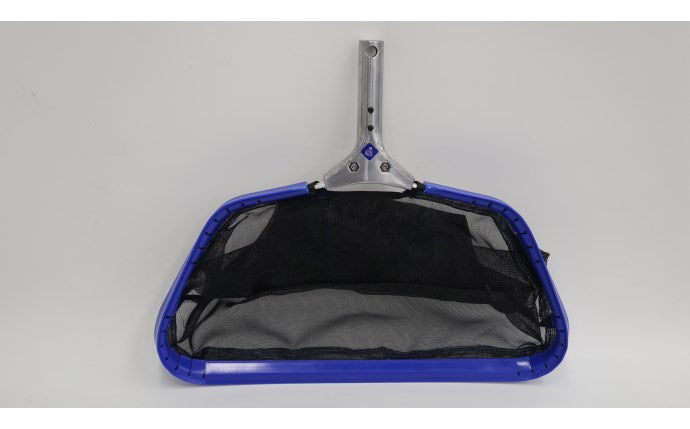 HEAVY DUTY MESH METAL HANDLE LEAF RAKE