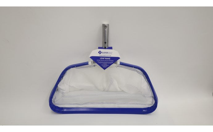 FINE MESH METAL HANDLE LEAF RAKE