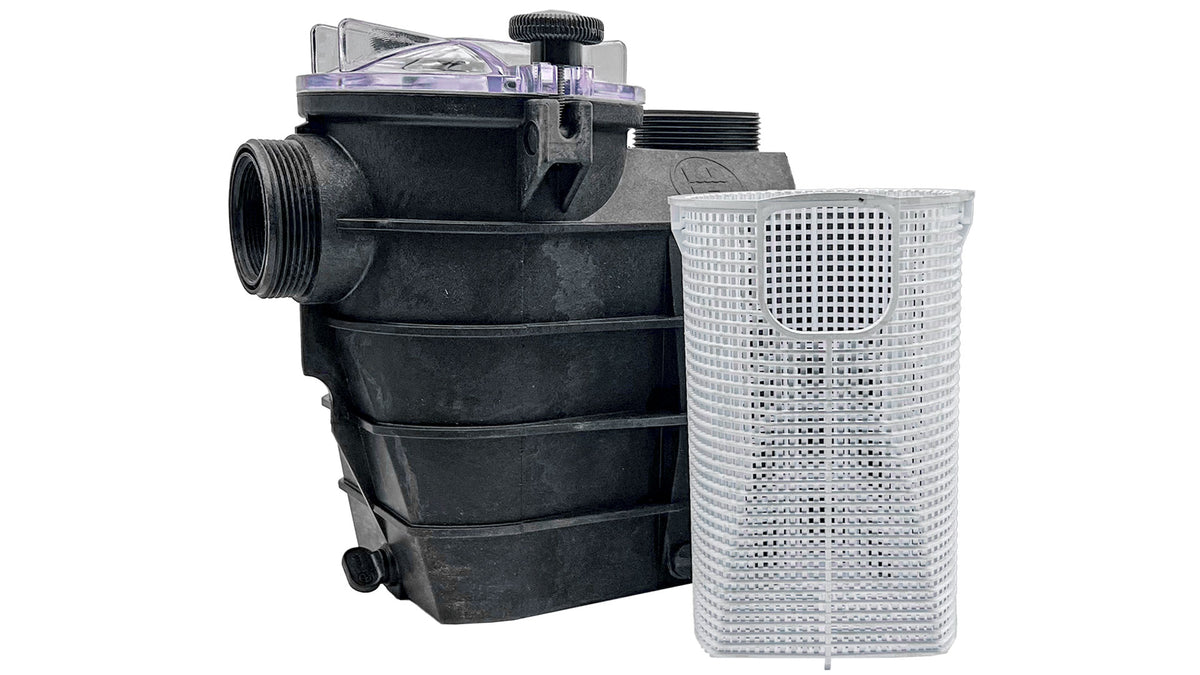 Super II Pump Housing/Strainer (2" x 2") w/ Drain Plugs - Super Ii Sp3000 Pump Parts And Accessories || SPX3020AA