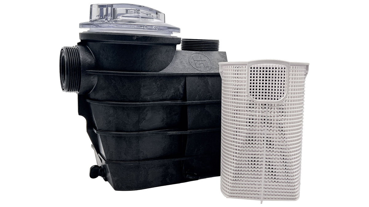 Super II Pump Housing/Strainer (1.5" x 1.5") w/ Drain Plugs, Threaded Style - Super Ii Sp3000 Pump Parts And Accessories || SPX3100AAZ