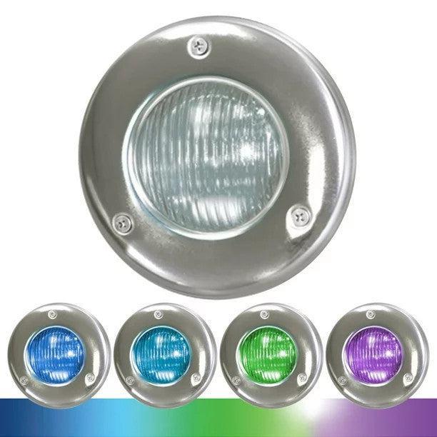 Hayward ColorLogic 4.0 Stainless Steel LED Spa Light With 100' Cord 120V | W3SP0535SLED100