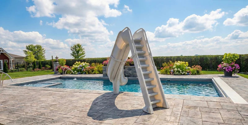 Bad Axe X7 Left Turn Pool Slide