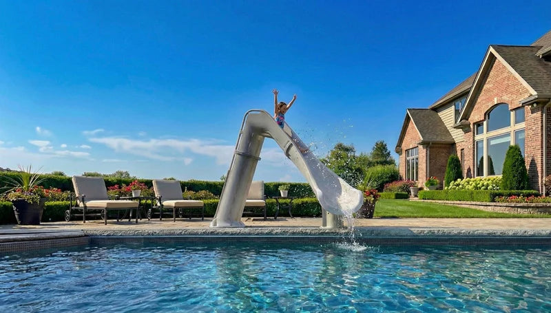 Bad Axe X7 Left Turn Pool Slide