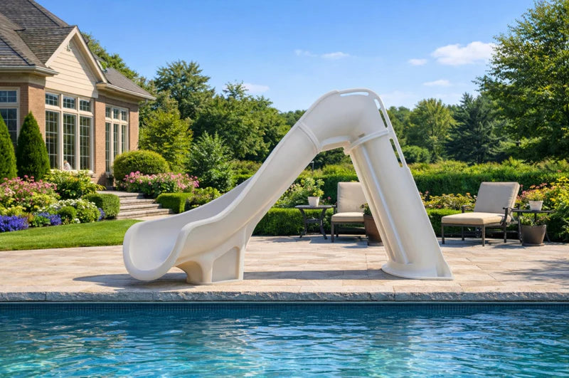 Bad Axe X6 Right Turn Pool Slide