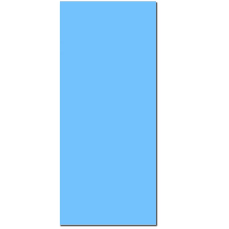 Solid Blue Overlap Liner - 21' Round